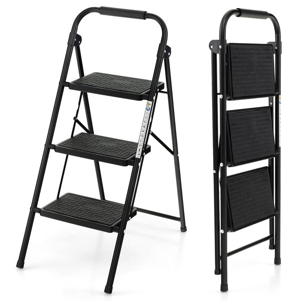 WFX Utility™ Brainerd 3 - Step Step Stool & Reviews | Wayfair